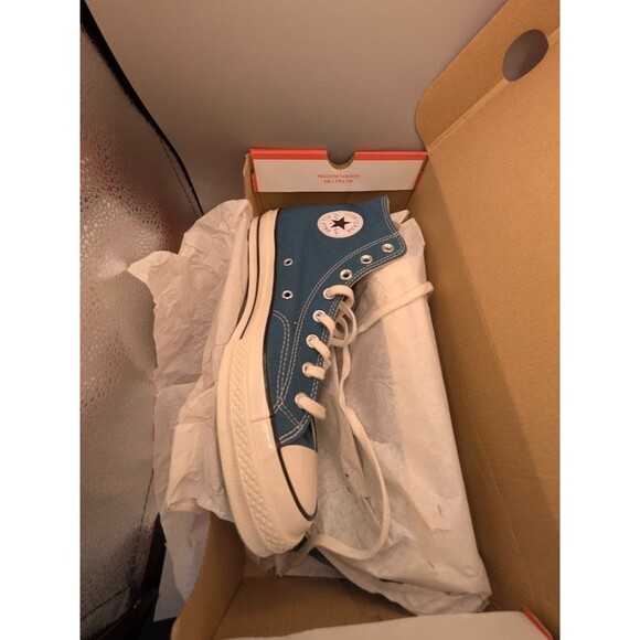Converse Chuck 70 High Top Teal Universe/Egret/Black  A05589C US M 12, EUR 46.5 - Picture 12 of 12